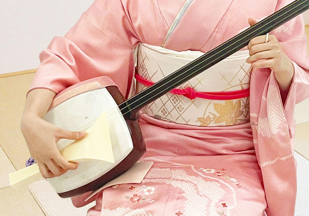 三味線演奏イメージ